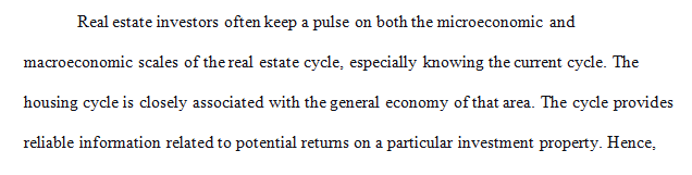 What are Economic Business Cycles and their connection to building cycles