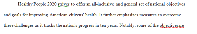 Which Healthy People 2020 objectives related to infectious diseases are most important to you and your community