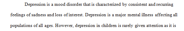 About 20% of children are diagnosed with a psychological disorder.