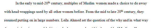 According to Leila Ahmed why did she research and write A Quiet Revolution