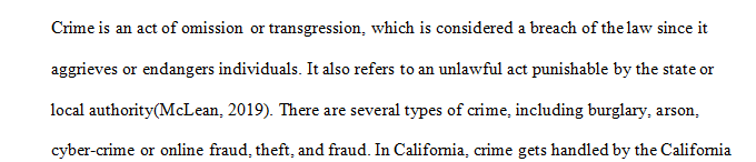 Define each crime and its elements using your home state’s penal code (online).