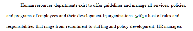 Describe the professional responsibilities of HR professionals.