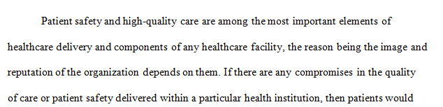 Develop a 4 page paper that examines a safety quality issue pertaining to medication administration in a health care setting