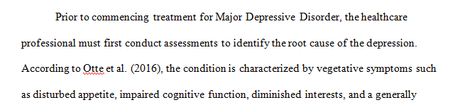 Explain the appropriate drug therapy for a patient who presents with MDD and a history of alcohol abuse.