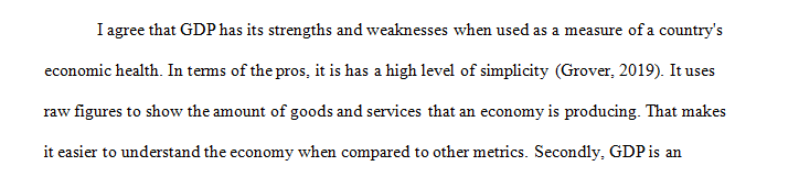 Gross Domestic Product (GDP) refers to the total market or monetary value of all the finished products and services