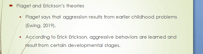 Describe how aggressive behavior is expressed for a grade-schooler in 1st and 2nd grade