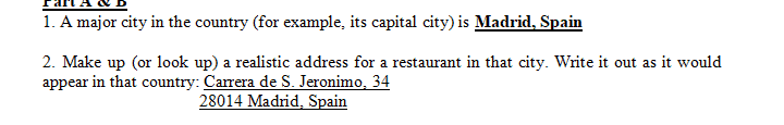 Develop and create your menu in Spanish for your restaurant