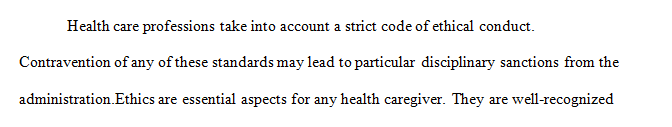 Ethical considerations in health care.