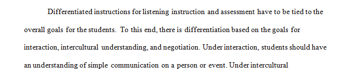 How could these strategies be differentiated to accommodate ELLs at various levels of English language proficiency