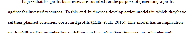 How should a for-profit corporation balance its business needs with the needs of its customers.