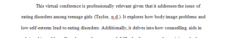 How was this virtual conference professionally relevant