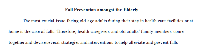 Identify a specific evidence-based topic for the capstone project change proposal.