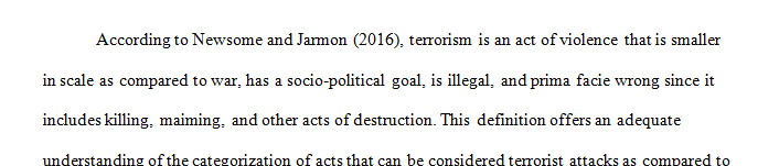 Research two high-profile terrorists and one criminal who is not a terrorist.