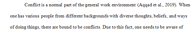 Review the results and post a substantial summary of your conflict style.