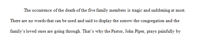 Some years ago a family of five who were preparing to leave the country to go as missionaries to Japan.