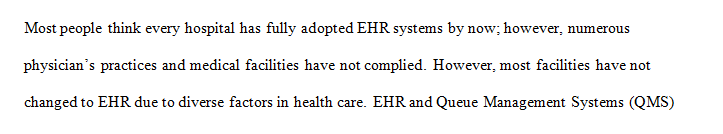 Topic related to healthcare administration or management