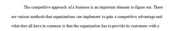 Understanding a business's external and internal environments