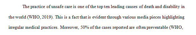 Identify a patient care case from a case that has received media attention that involves quality and safety.