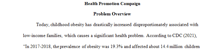 Imagine that you are a public health worker. 
