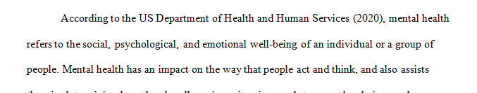 Mental health stigma is the problem.