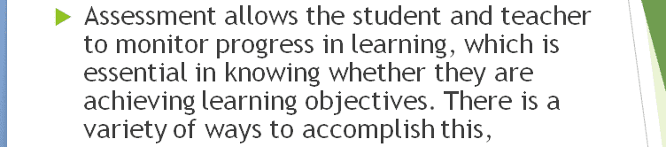 Provide a detailed description differentiating summative and formative assessment strategies.