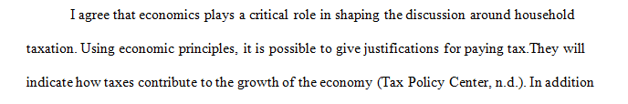 Provide several examples of how economics plays a role in policy or public discussion related to your career.