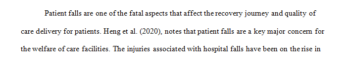 Purpose of the change proposal in relation to providing patient care in the changing health care system.