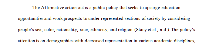 The art of crafting public policy can cause one group or participant(s) to benefit while creating issues or problems for another group.