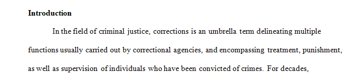 Write a short essay that critically examines corrections from a biblical perspective.