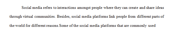 Describe one element of your social media presence that you can use to support the brand you want your potential employers to see