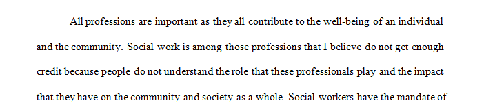 Discussion 2: The Social Work Advocate in Politics
