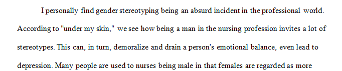 Focus on the idea of nurses as writers
