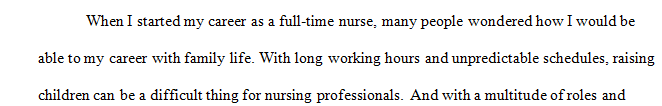 How to balance everyday life with your nursing career