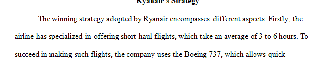 Read the case study on p. 46 and describe the company's winning strategy.
