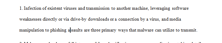 What are three broad mechanisms that malware can use to propagate