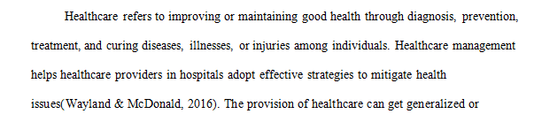 A general hospital treats patients with diverse types of ailments all within the same structure.