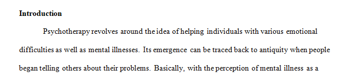 Comparing Humanistic-Existential Psychotherapy with Other Approaches