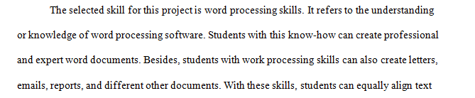 Develop 5 lesson plans that provide students with an opportunity to practice the skill.
