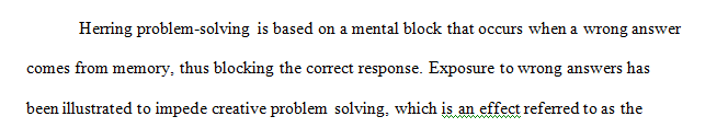 Identify how the selected program did or did not meet the various elements of the problem solving model.