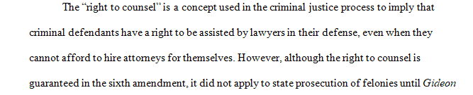 What are the rights that defendants have at the various stages of the Criminal Justice Process