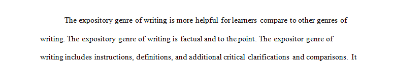 What genres of writing do you think would be most helpful for learners