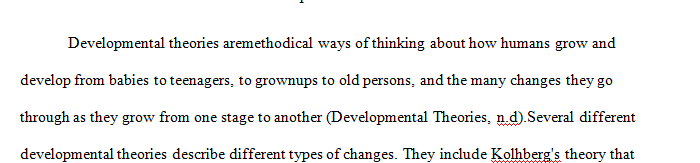 Why is it necessary for nurses health care workers and educators to understand the various theories of development