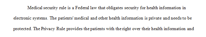 You are the new office coordinator of a small multi-specialty group practice.