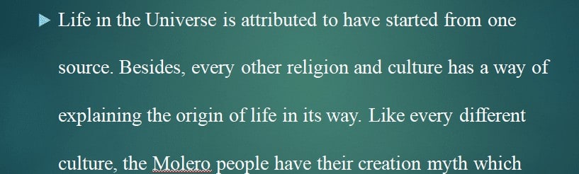 Your creation myth can be an entirely new approach.