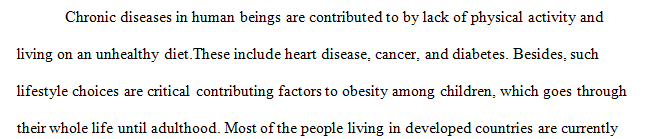 Health Care Field Research Draft-  Subject Childhood Obesity