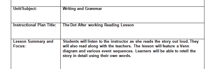 As an educator, you will be required to differentiate your instruction to support all student learning.