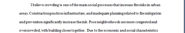 Choose one of the five social processes discussed
