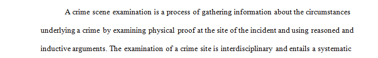 Describe the steps investigators take when processing the physical crime scene and the electronic crime scene.