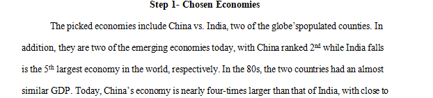 The economic growth and trade competitiveness of countries can be influenced by the economic, political, and cultural development