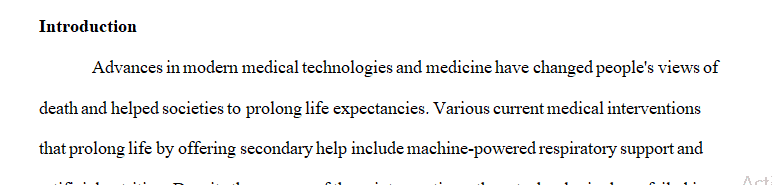 Ethics as applied to terminal illness and assisted suicide
